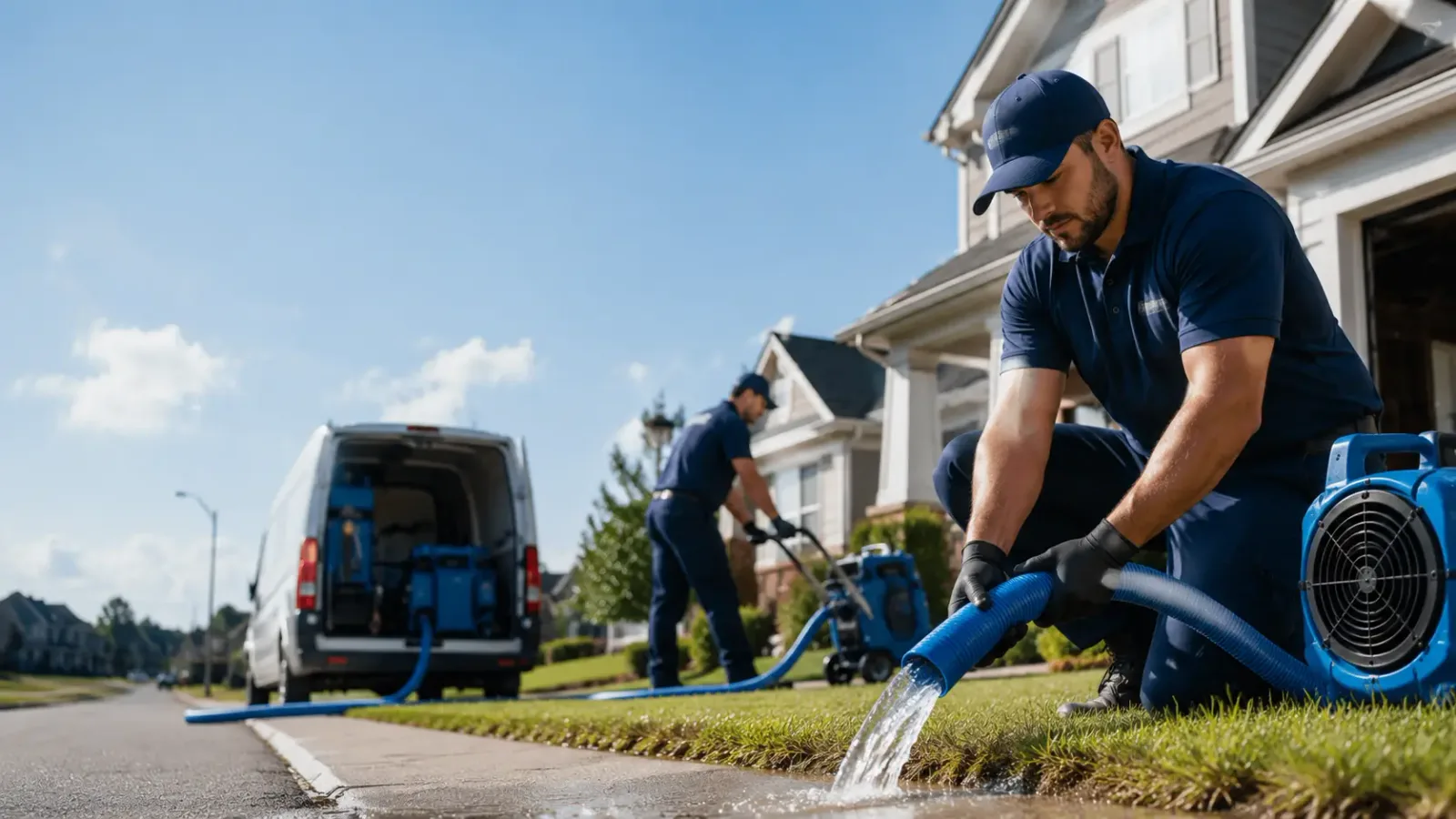 Flood Damage Restoration in Lawn, TX